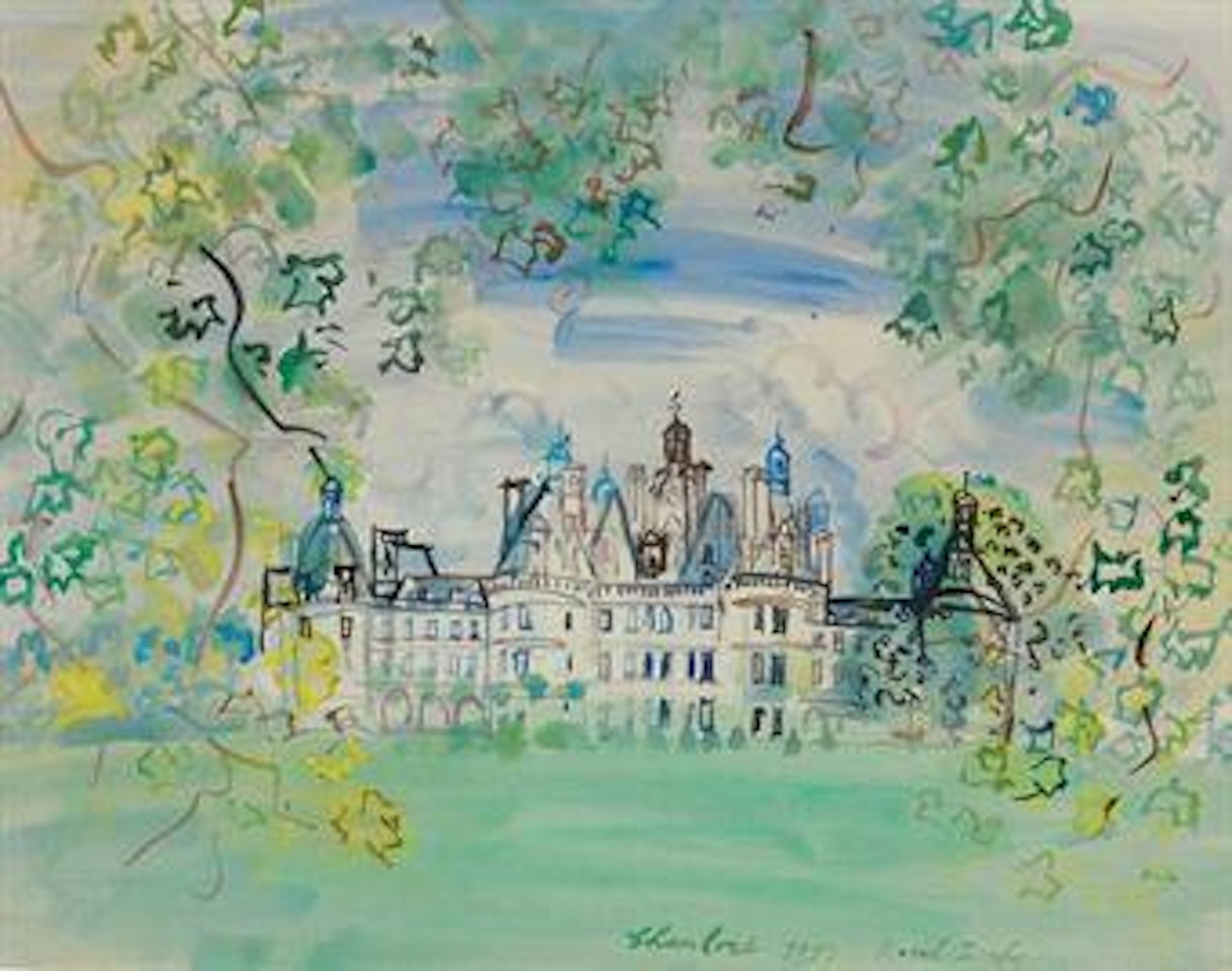 Le Château de Chambord by Raoul Dufy