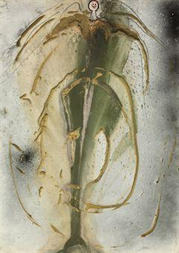 L'ange de l'alchimie by Salvador Dali