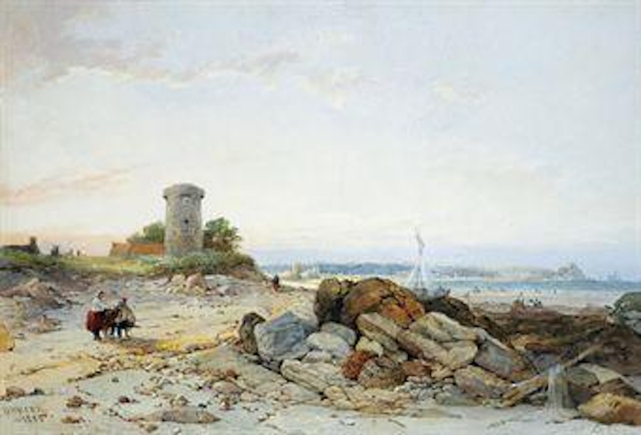 At La Roque, Jersey by Edward Duncan
