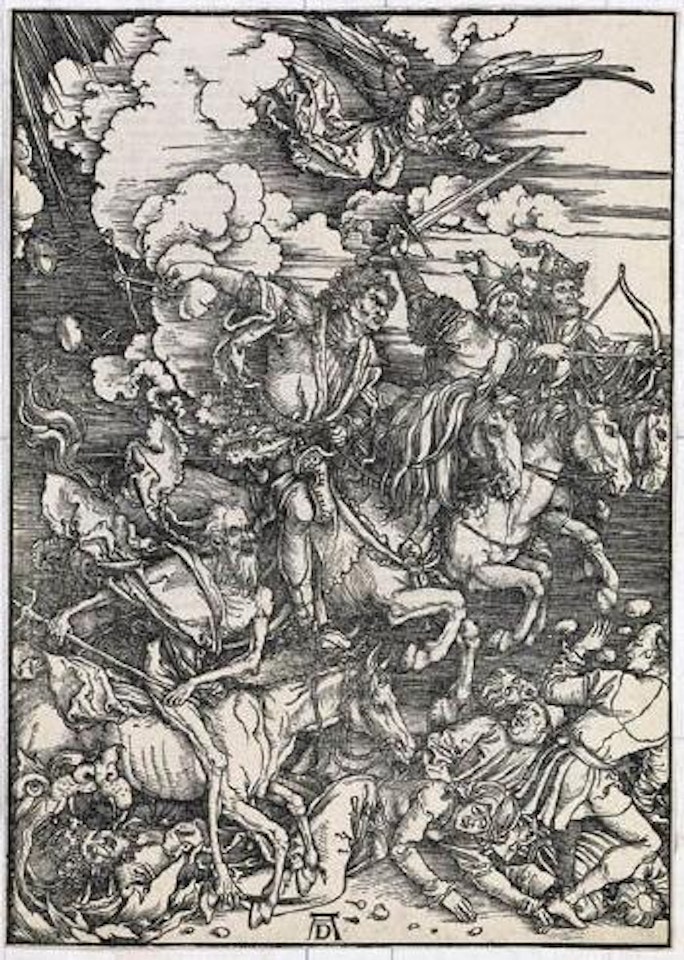 The four horsemen by Albrecht Dürer