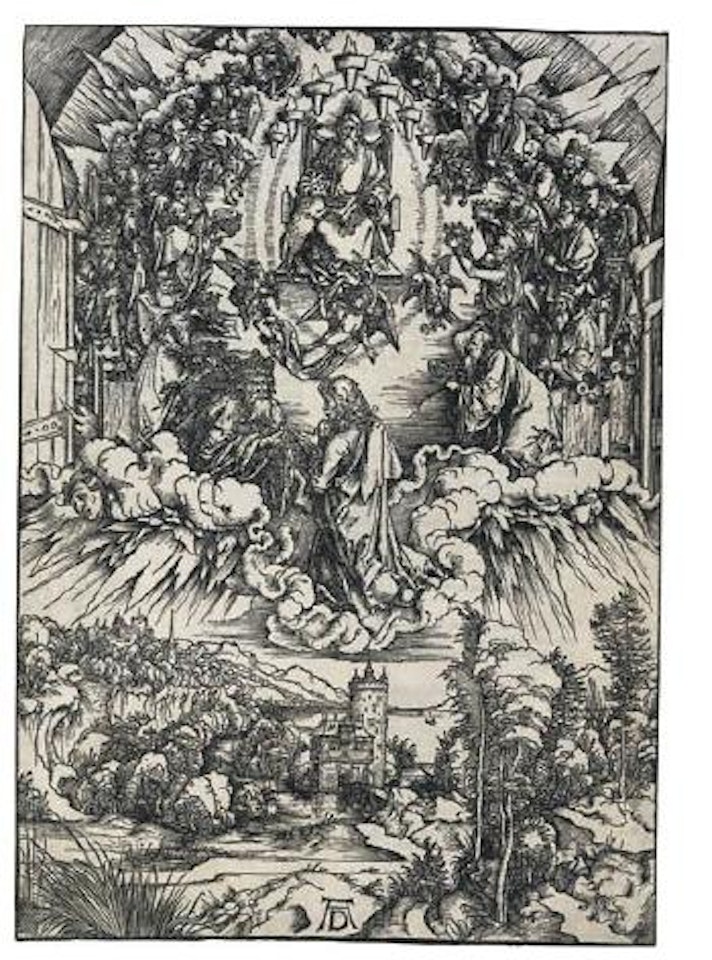 St John before God and the elders by Albrecht Dürer