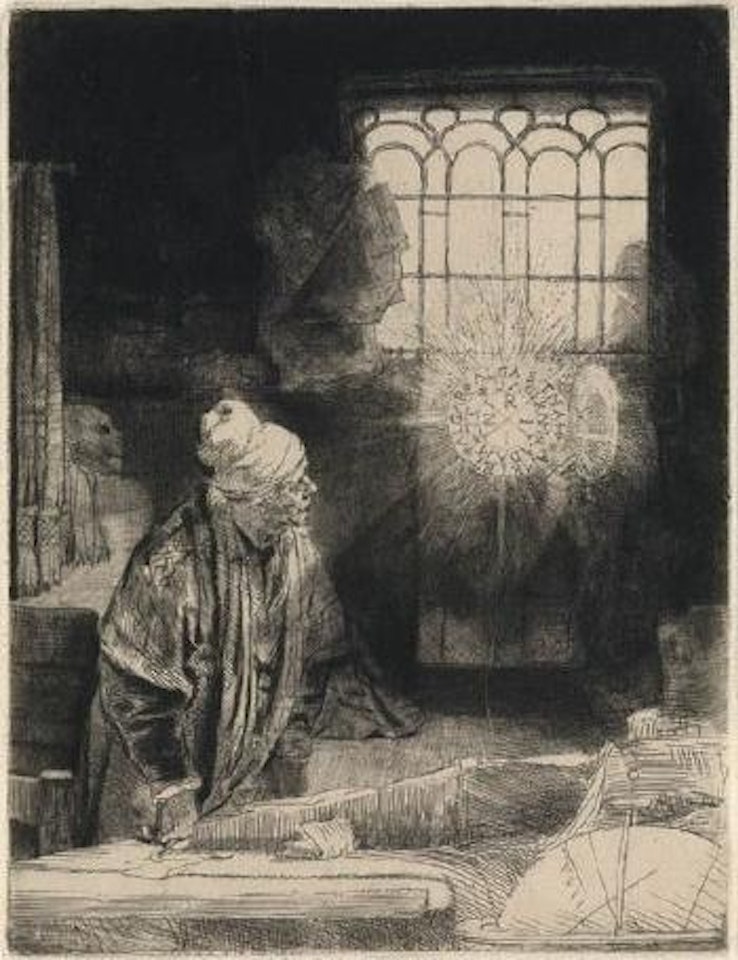 Faust by Attributed to Rembrandt Harmensz van Rijn