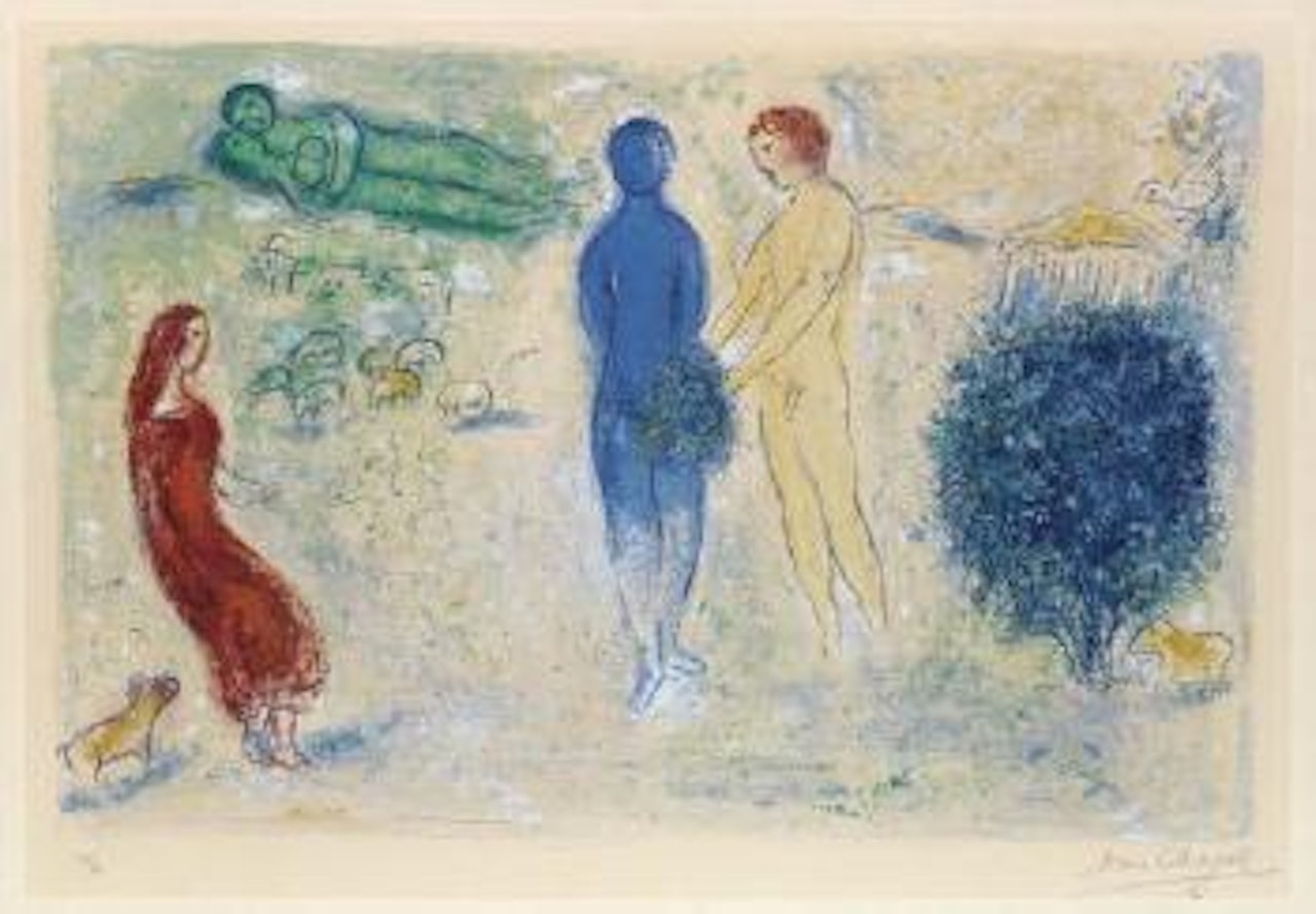 Le Jugement de Chloé by Marc Chagall