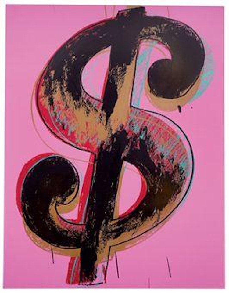 Dollar Sign by Andy Warhol