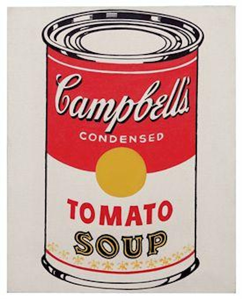 Campbell's Soup Can (Tomato) by Andy Warhol