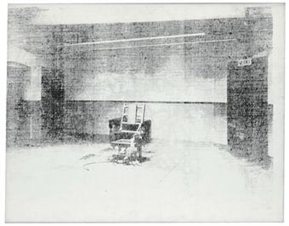 Little Electric Chair by Andy Warhol