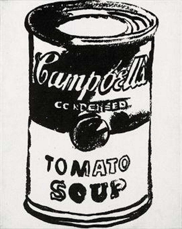 Campbell's Soup Can (Tomato Soup) by Andy Warhol