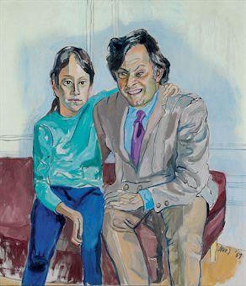 Harold and Nina Krieger by Alice Neel