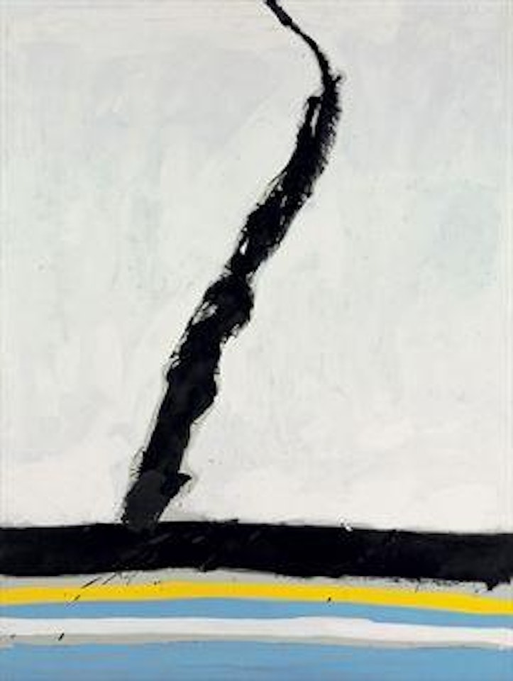 In Black and White No. 5 by Robert Motherwell