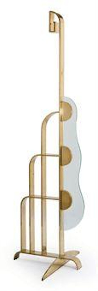 Modern Sculpture With Glass Wave by Roy Lichtenstein