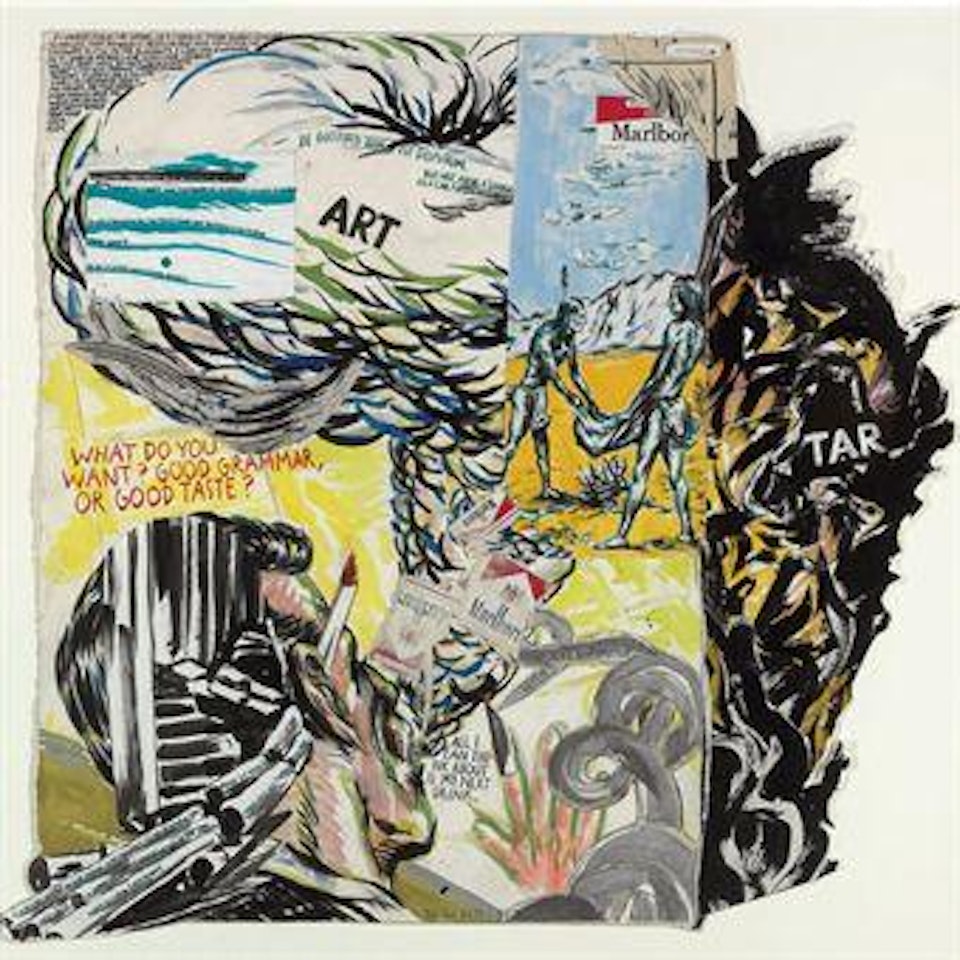 No Title (I cannot form) by Raymond Pettibon