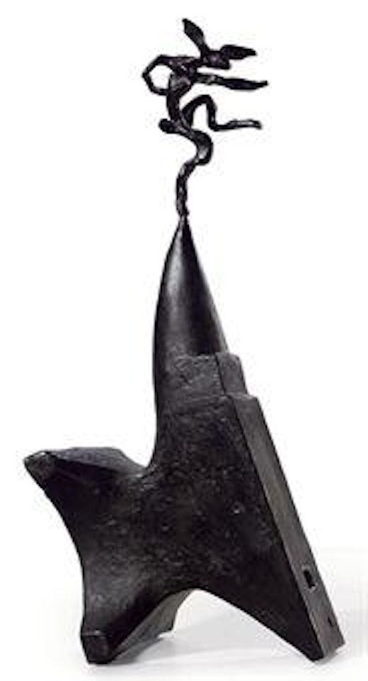 Small Nijinski On Anvil Point by Barry Flanagan