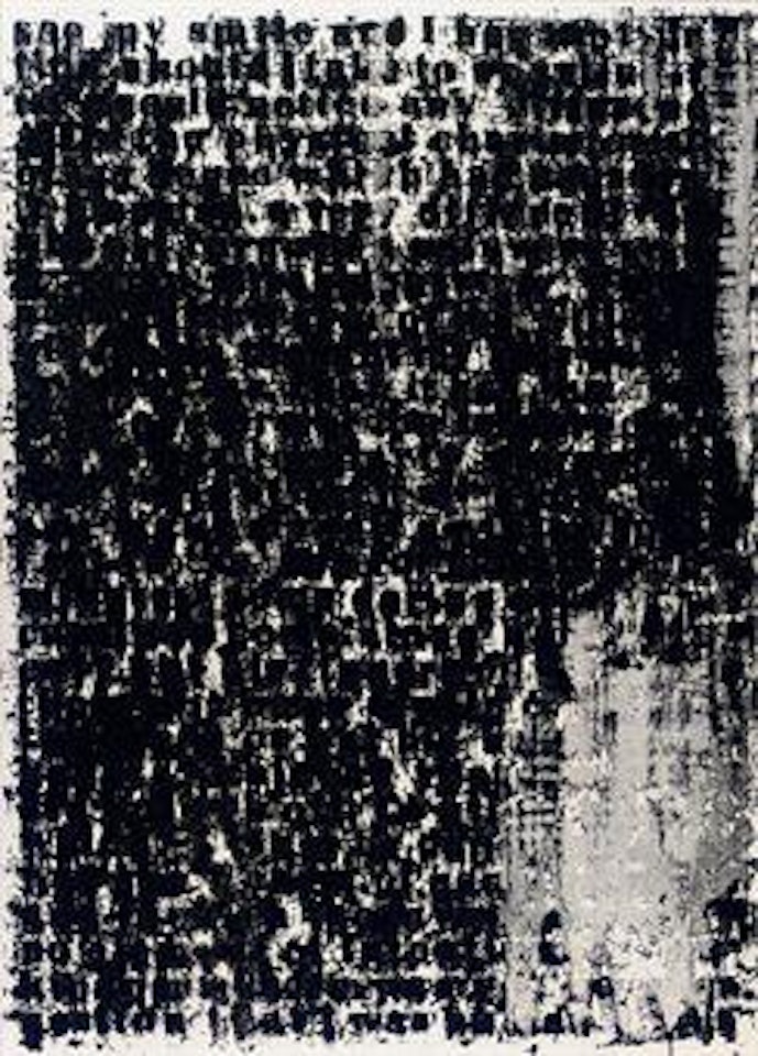 Mirror #1 by Glenn Ligon