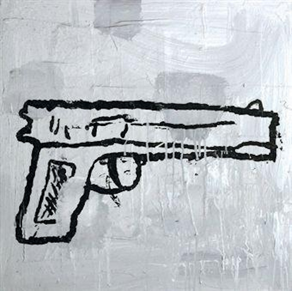 Gun #1 by Donald Baechler