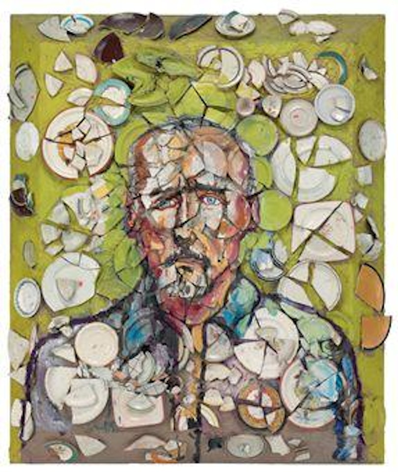 Portrait of Dennis Hopper by Julian Schnabel