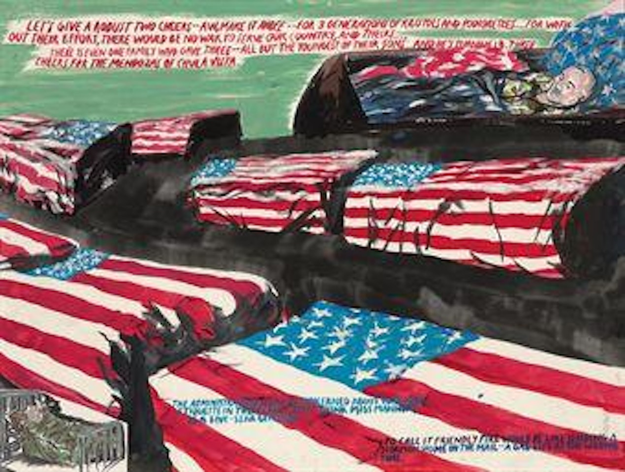 No Title (Let's give a) by Raymond Pettibon
