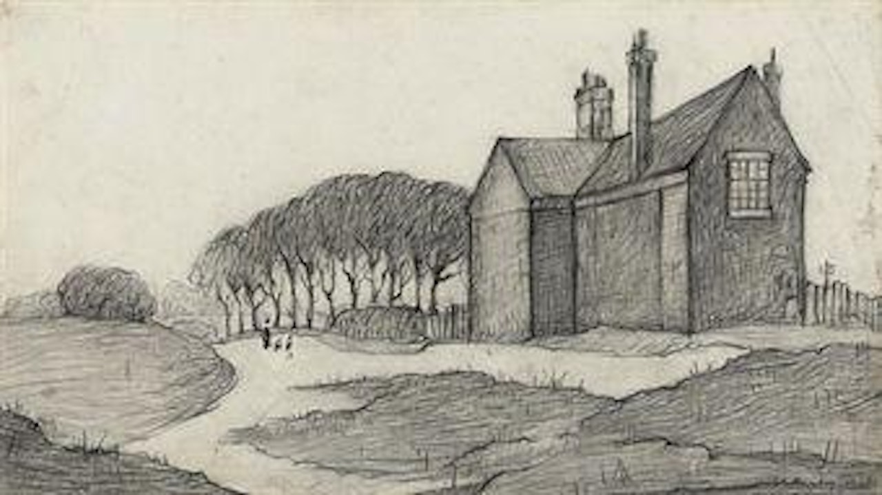 House on Botany, Clifton by Laurence Stephen Lowry