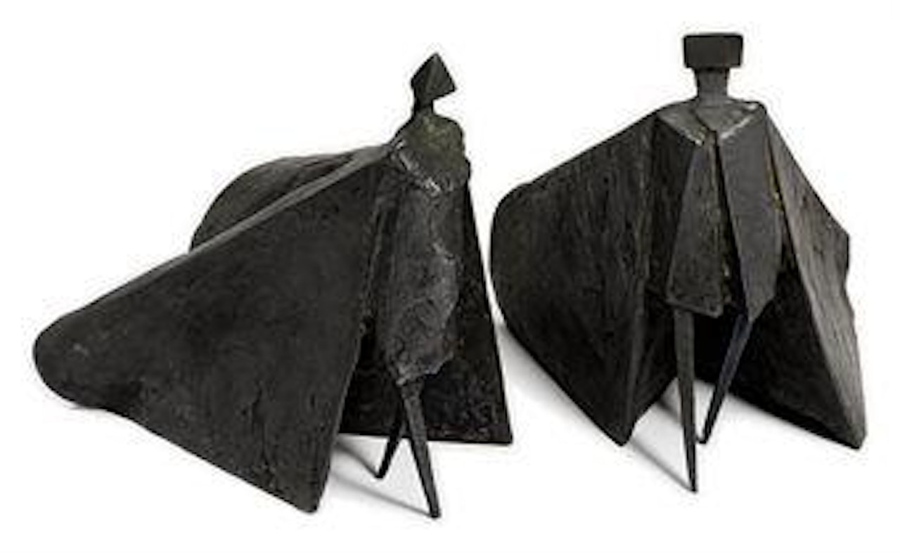 Walking Cloaked Figures VII by Lynn Chadwick