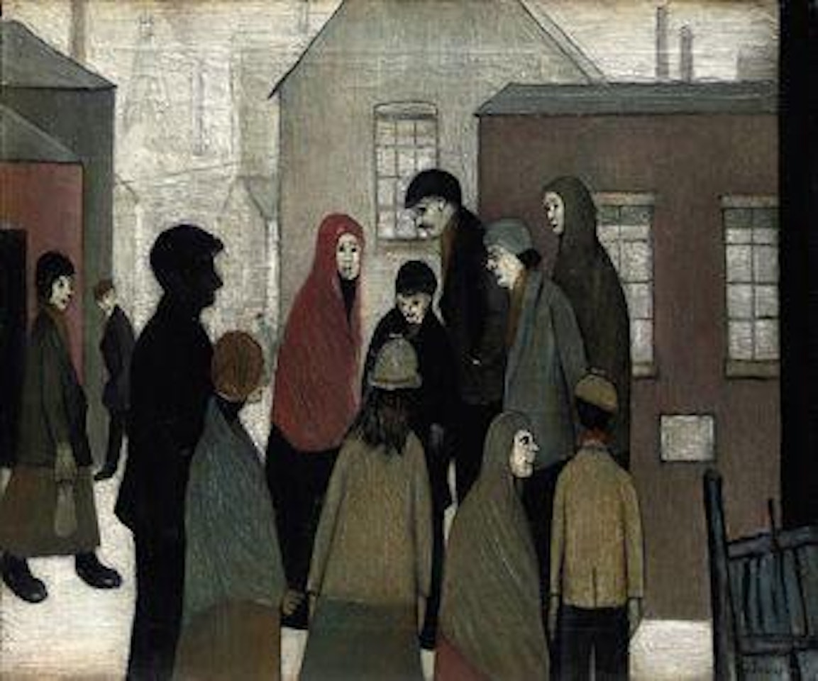 Pit Tragedy by Laurence Stephen Lowry