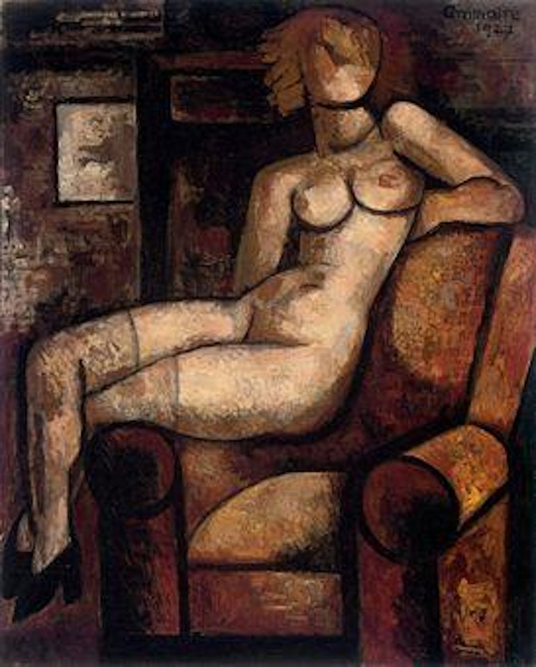 Le modèle blond by Marcel Gromaire