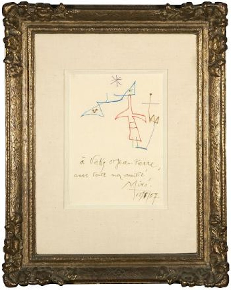 Composition by Joan Miró