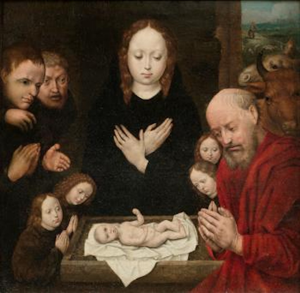 The Adoration of the shepherds by Hugo van der Goes