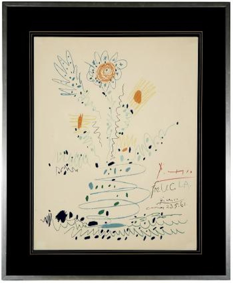 Fleurs (for UCLA) by Pablo Picasso