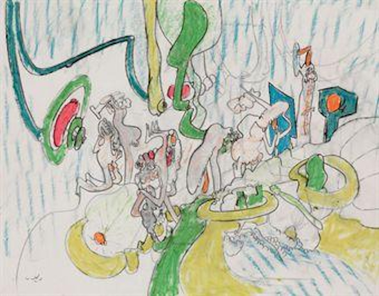 Untitled by Roberto Matta