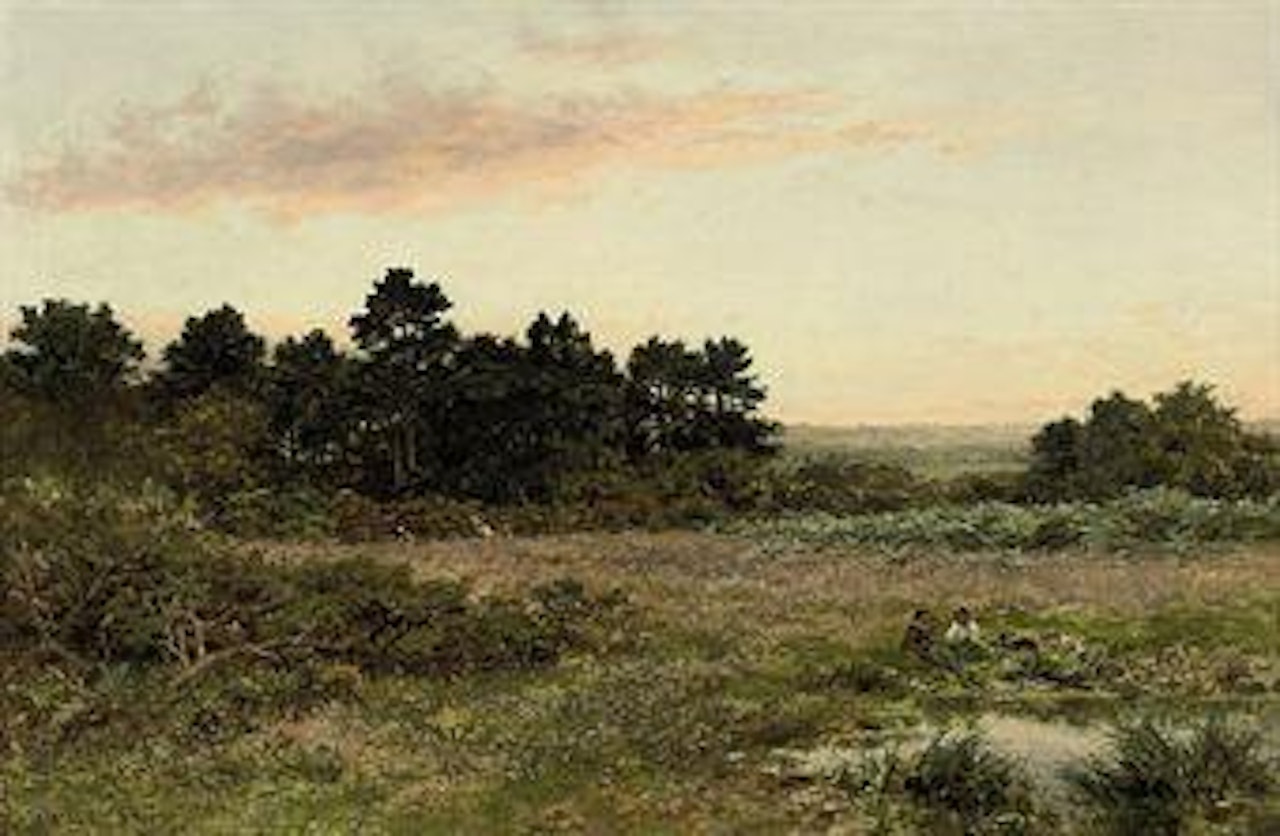 A Surrey Common (Near Gomshall) by Benjamin Williams Leader