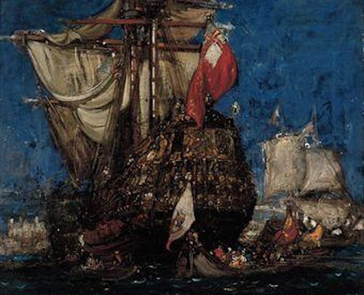 Galleon by Sir Frank Brangwyn
