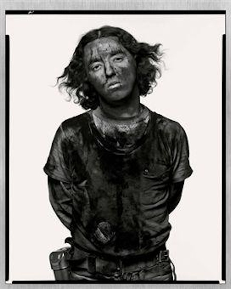 James Story, coal miner, Somerset, Colorado, 12-18-79 by Richard Avedon