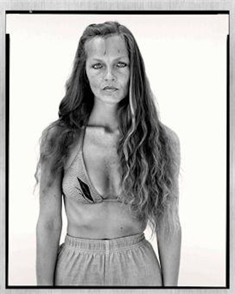 Charlene van Tighem, physical therapist, Augusta, Montana, 6-26-83 by Richard Avedon