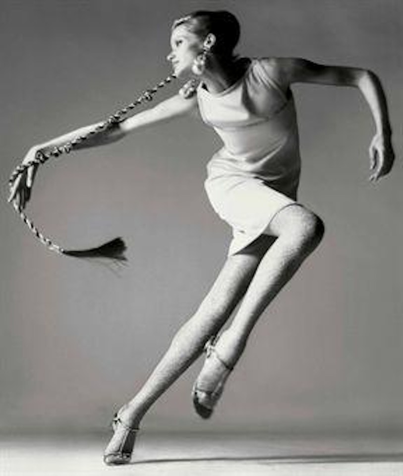 Veruschka, Dress by Kimberly, New York studio, January 1967 by Richard Avedon