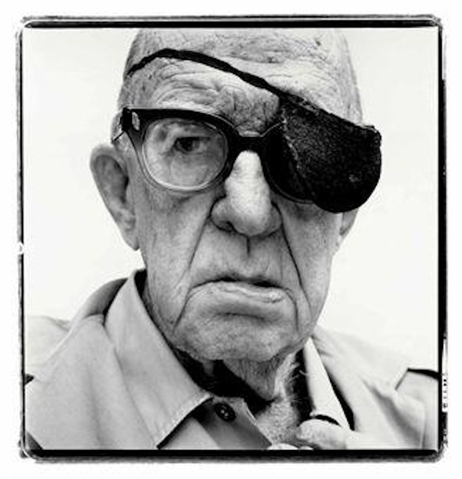 John Ford, director, Bel Air, California, 4-11-72 by Richard Avedon
