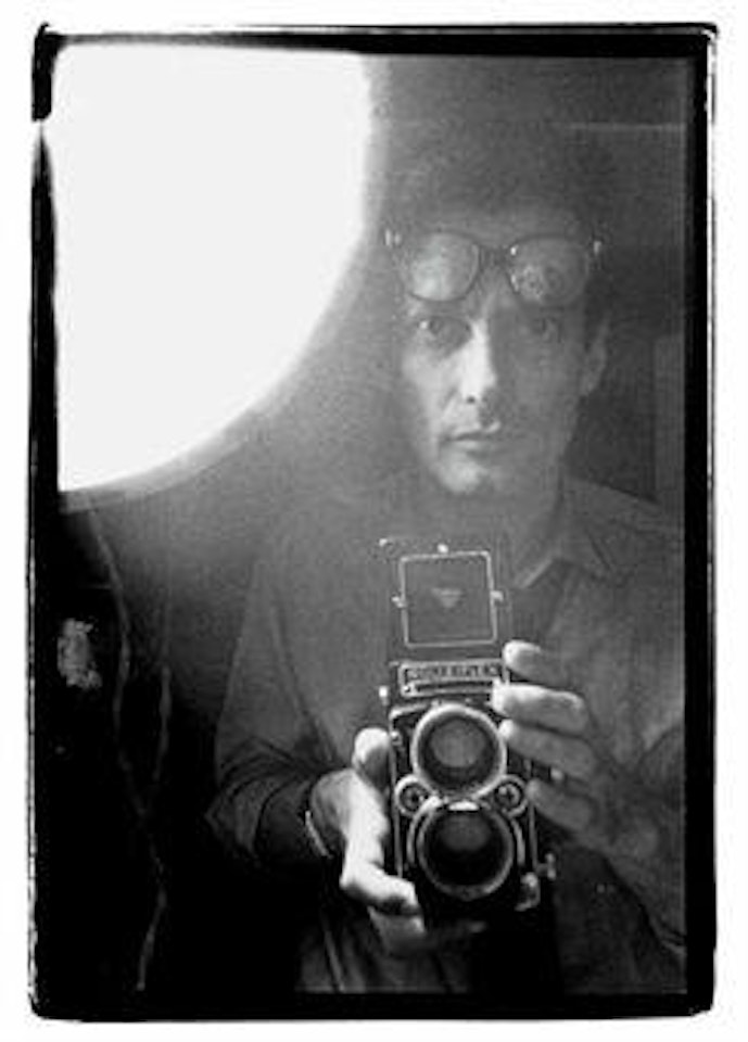 Richard Avedon, self-portrait, New York City by Richard Avedon