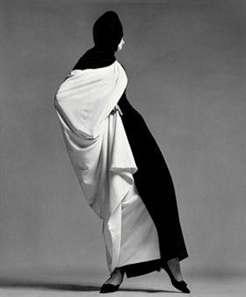 Jean Shrimpton, Toga by Forquet, Paris Studio, August 1965 by Richard Avedon