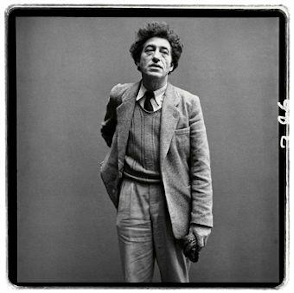 Alberto Giacometti, sculptor, Paris, 3-6-58 by Richard Avedon