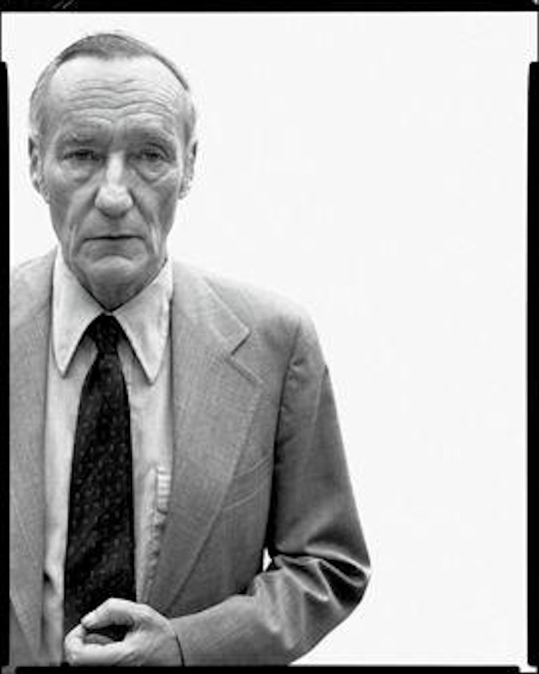 William Burroughs, writer, New York City, 7-9-75 by Richard Avedon