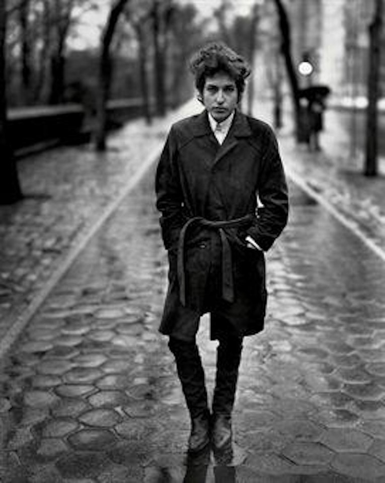 Bob Dylan, folk singer, New York City, 2-10-65 by Richard Avedon