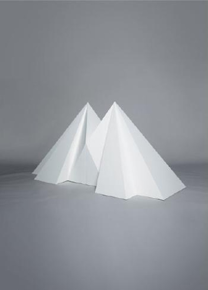 Double Pyramid #5 by Sol LeWitt