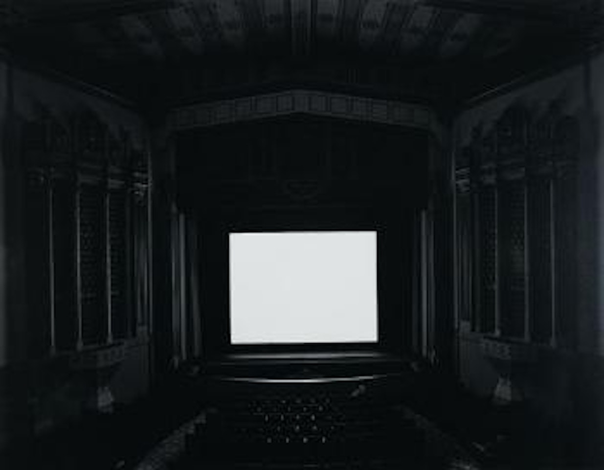 Stanford Theater by Hiroshi Sugimoto