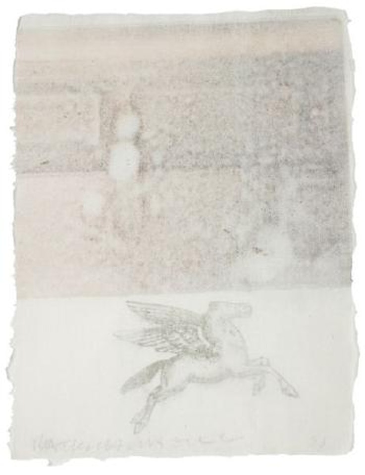 Untitled (Pegasus) by Robert Rauschenberg