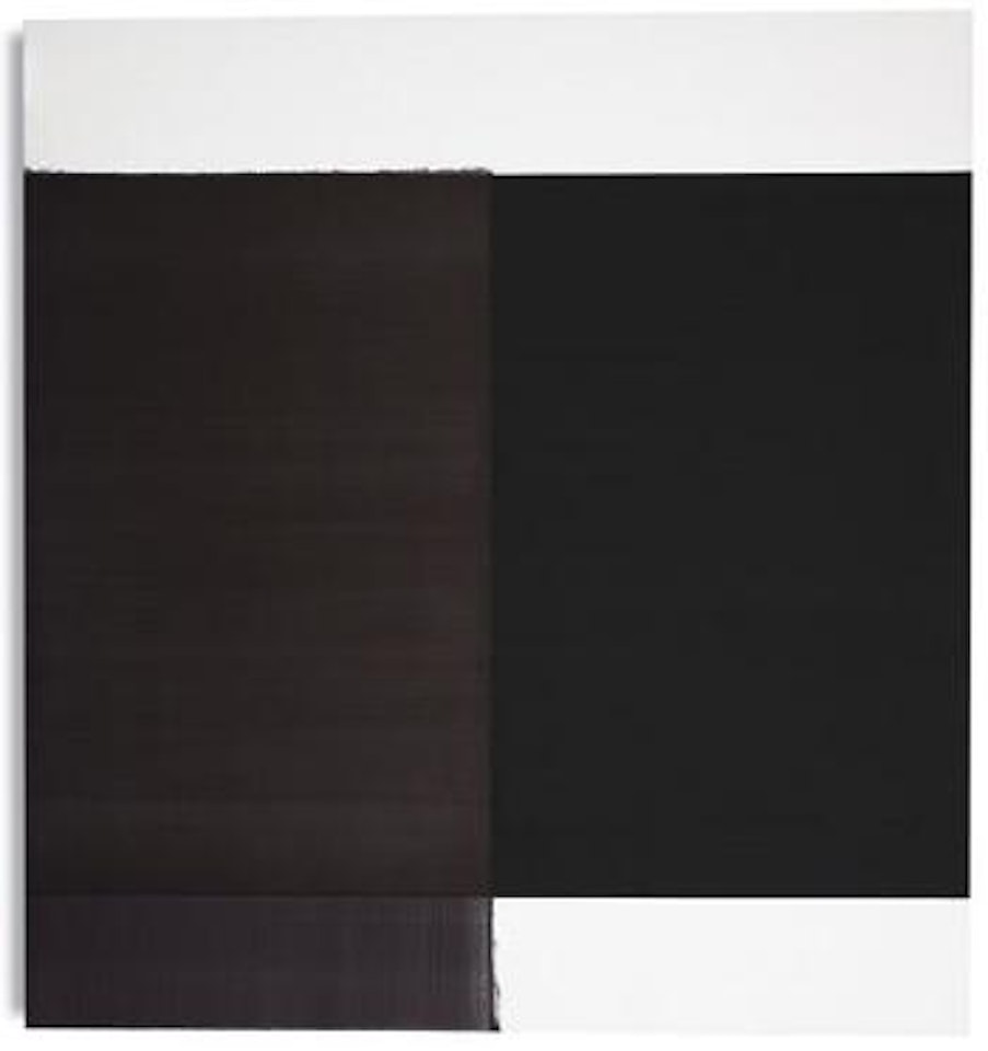 Exposed Painting Dark Grey/Violet by Callum Innes