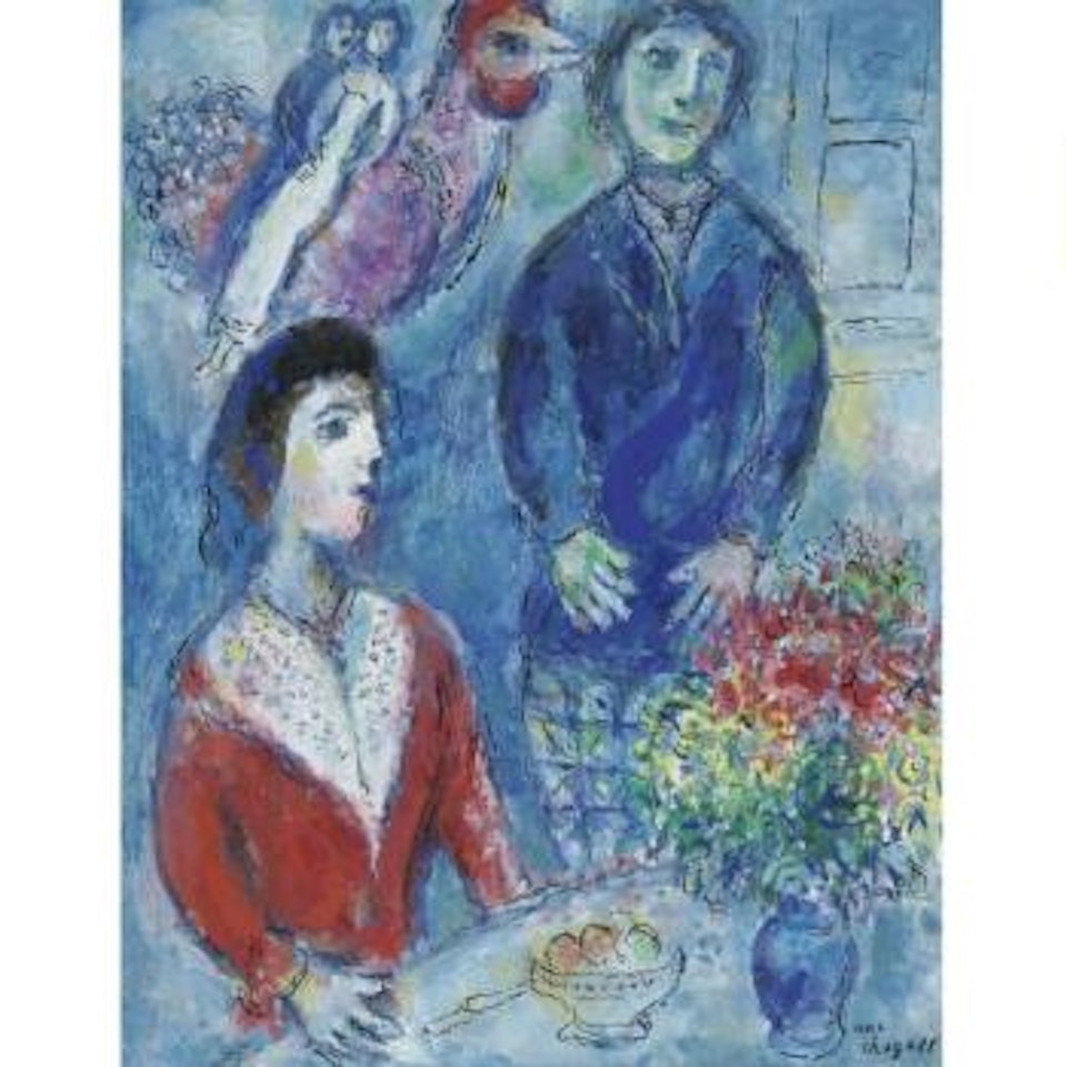 Avant Le Repas by Marc Chagall