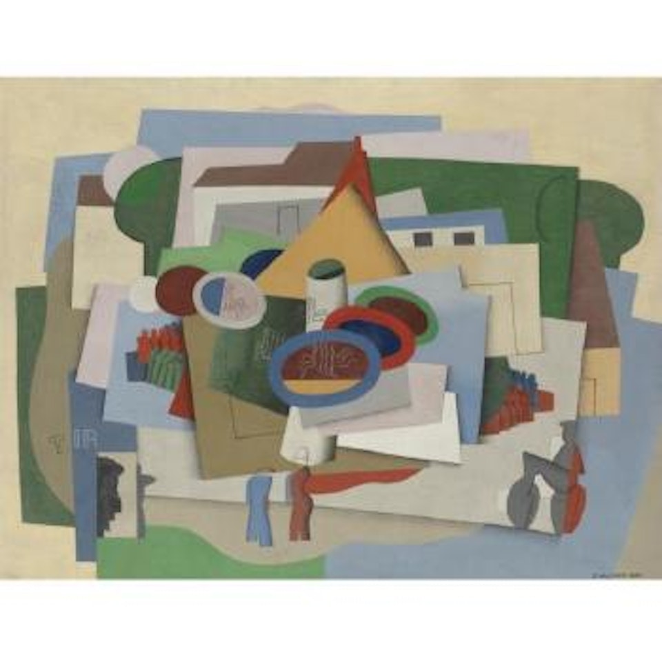La Fête Foraine Au Village by Georges Valmier