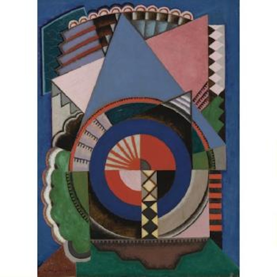 Composition by Auguste Herbin