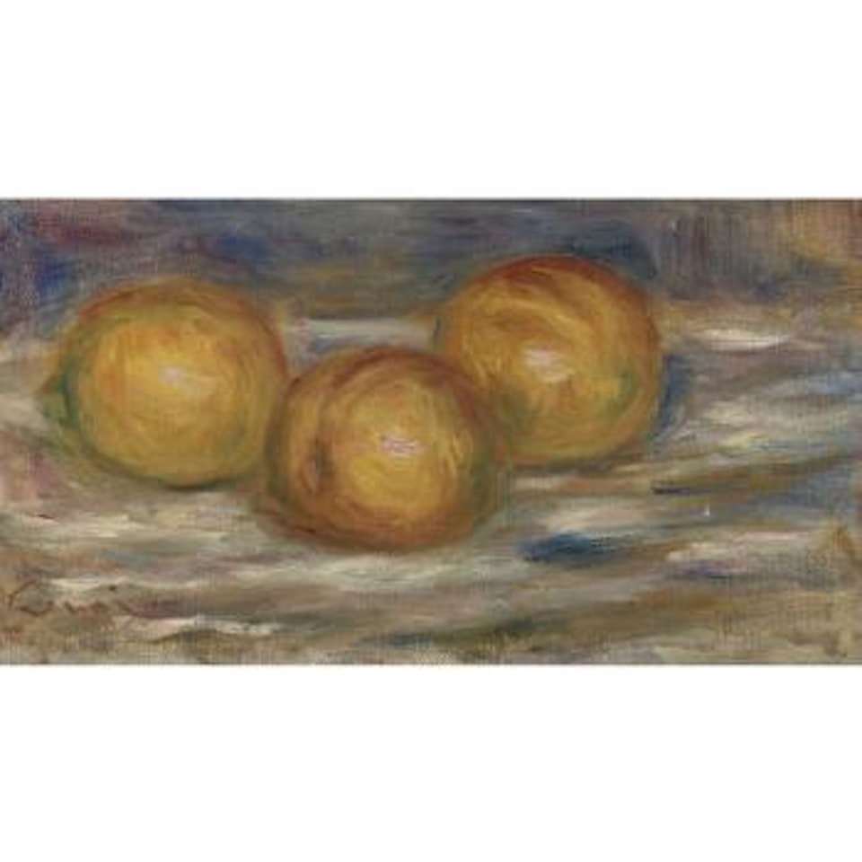 Trois Citrons by Pierre-Auguste Renoir