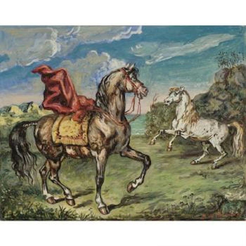 Cavalli (Horses) by Giorgio de Chirico