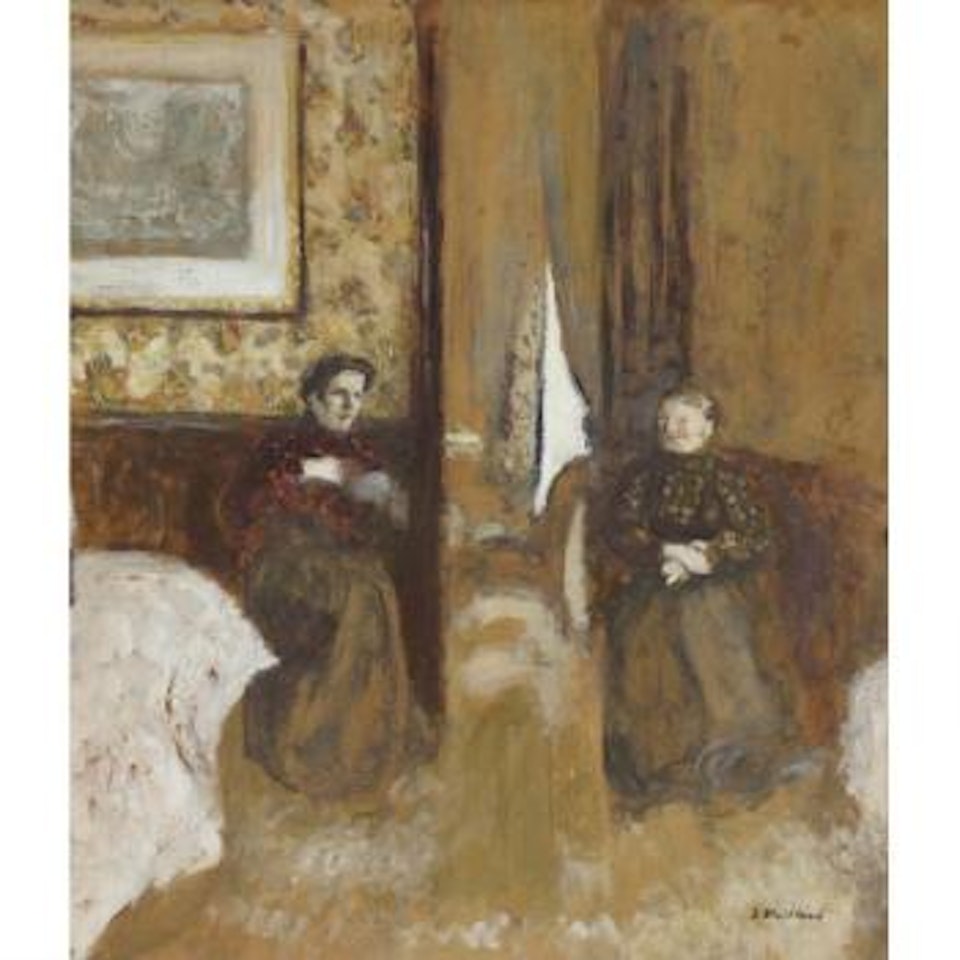 Conversation by Édouard Vuillard