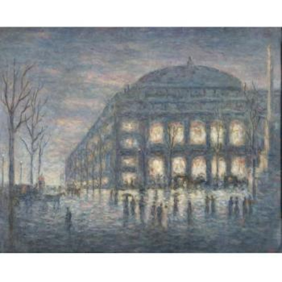 Vue Du Theâtre Du Châtelet by Maximilien Luce